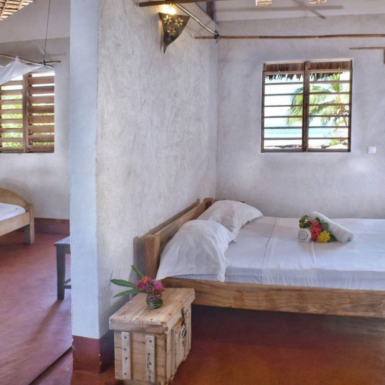 Chambre double à Nosy Be