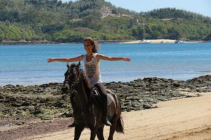 horse in Nosy Be