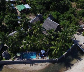 Hôtel Ylang nosy be vue du ciel