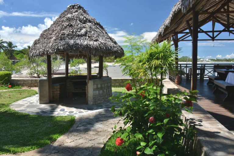 Nosy be hotel garden